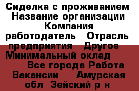 Сиделка с проживанием › Название организации ­ Компания-работодатель › Отрасль предприятия ­ Другое › Минимальный оклад ­ 25 000 - Все города Работа » Вакансии   . Амурская обл.,Зейский р-н